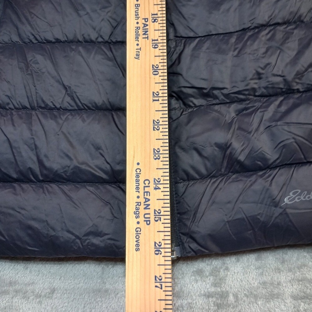 Eddie Bauer EB650 Down‎ Puffer Quilted Men's Black Jacket Size XL Packable Coat - Picture 6 of 14